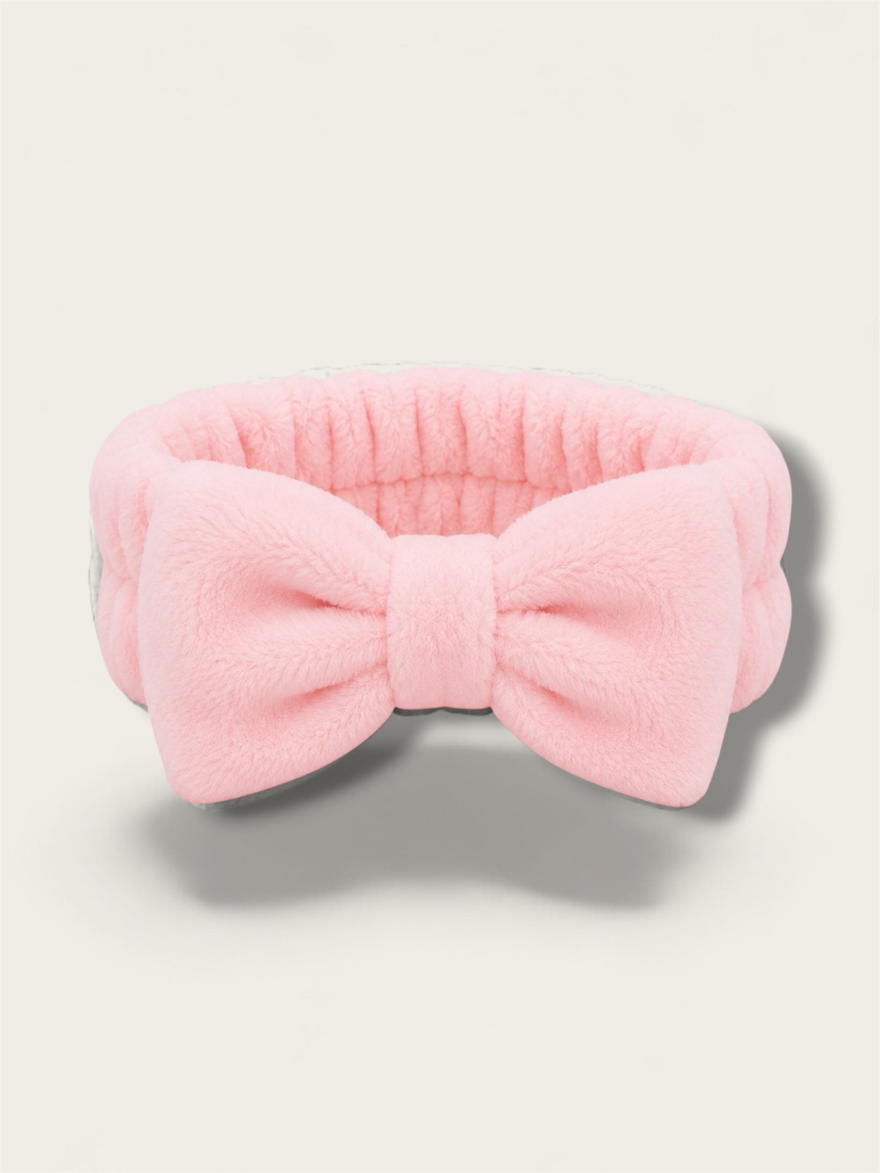 Plush Bow Spa Headband