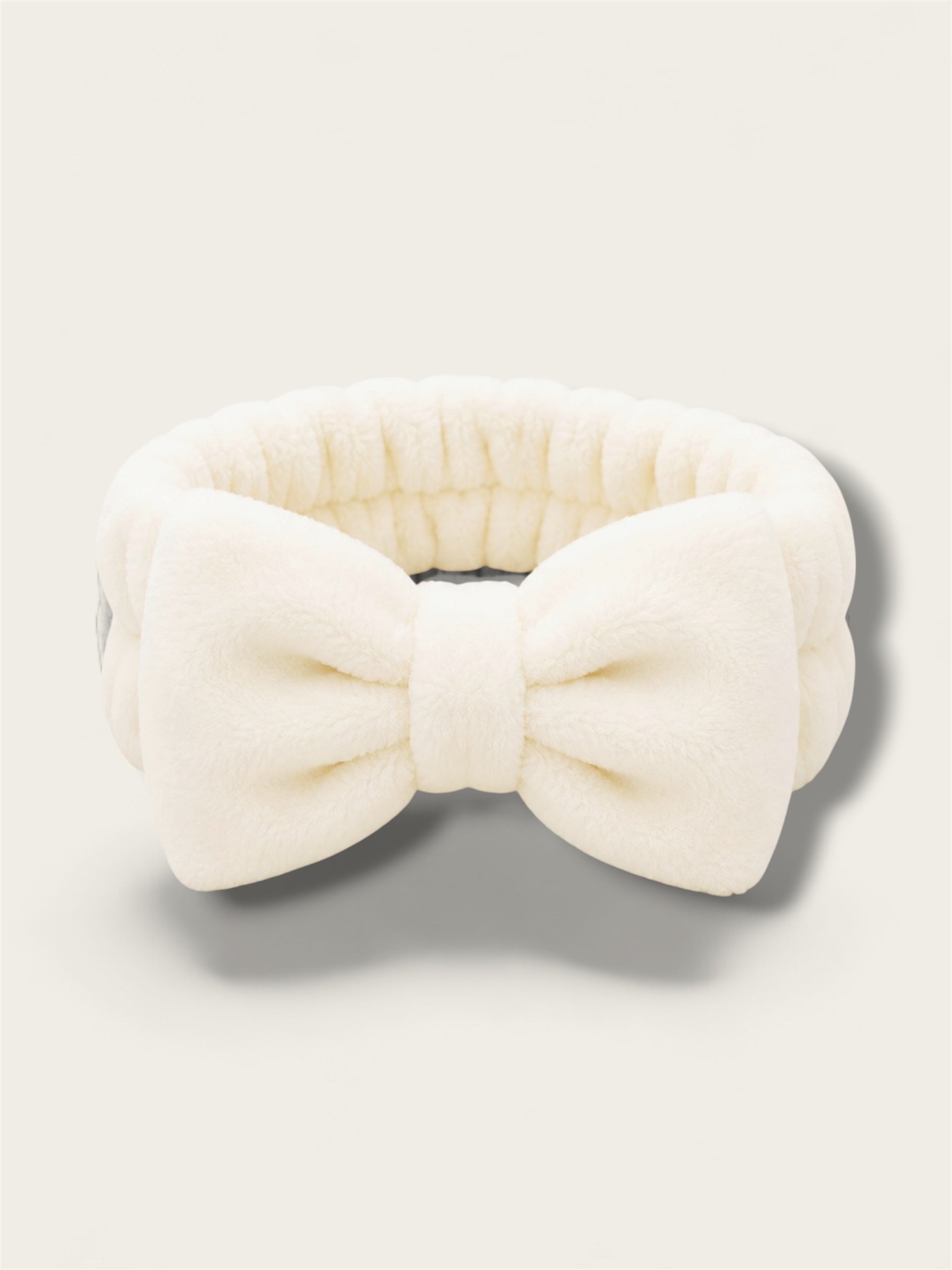 Plush Bow Spa Headband