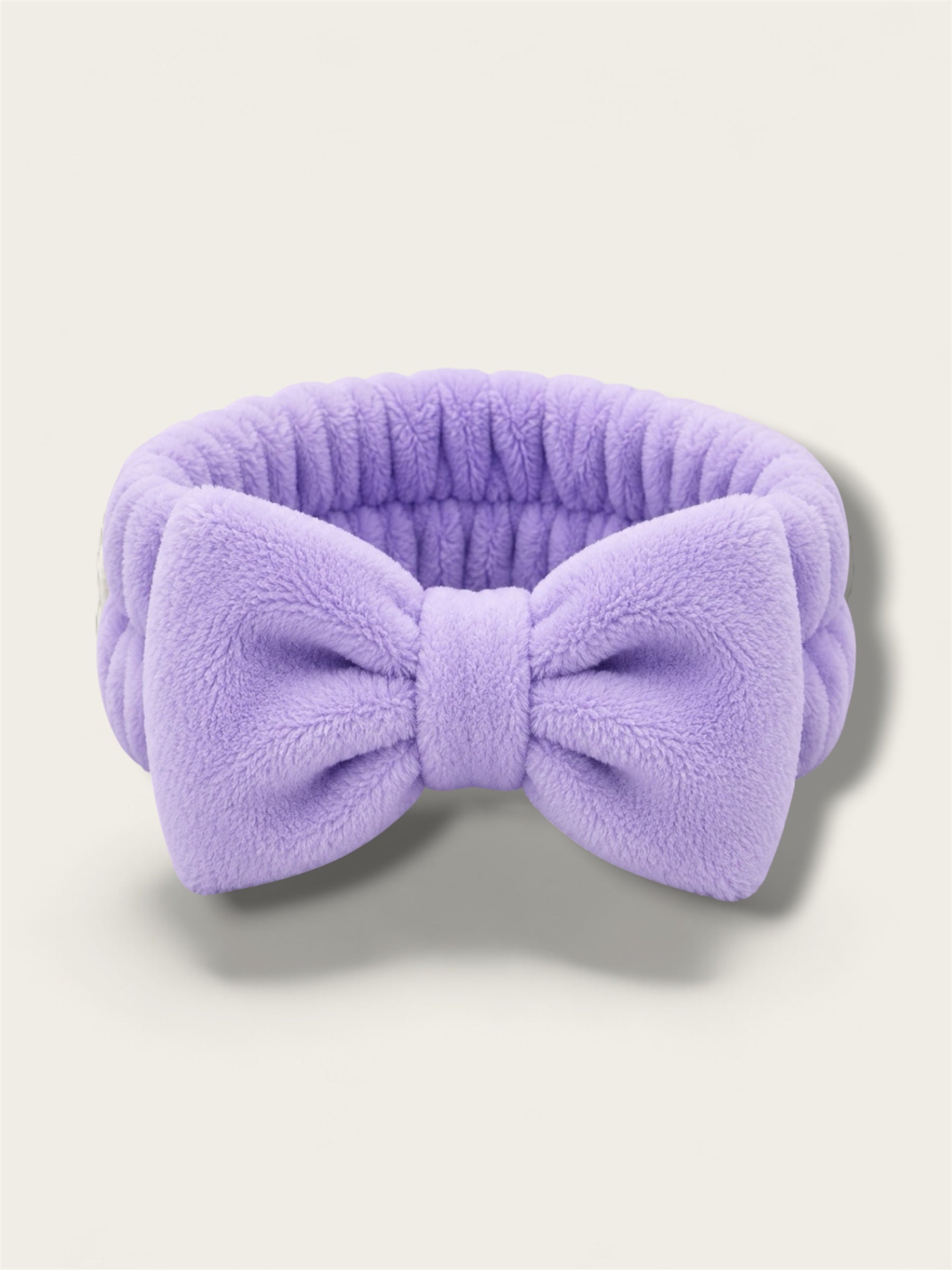 Plush Bow Spa Headband